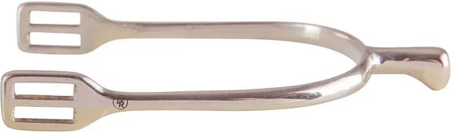 BR Knopfsporen Damen Edelstahl Silber – Bild 1 von 2
