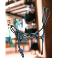 Produktbild von BR Knotenhalfter Tourmaline Blau Seil