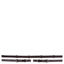BR Leder Dressur Zügel mit Gummi 16mm – Bild 1 von 3