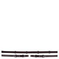 Produktbild von BR Leder Dressur Zügel mit Gummi 16mm