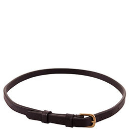 Produktbild von BR Leder Sperriemen für Pferde in Schwarz/Gold Größe Cob