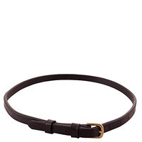 Produktbild von BR Leder Sperriemen für Pferde in Schwarz/Gold Größe Cob