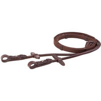 Produktbild von BR Leder Zügel rundgenäht Braun für Warmblut