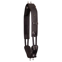 BR Longiergurt Gentle Equitation aus Kunstleder in Schwarz – Bild 1 von 2