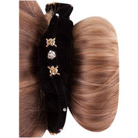 Produktbild von BR Marigold Haarband aus Stoff in Gold und Schwarz