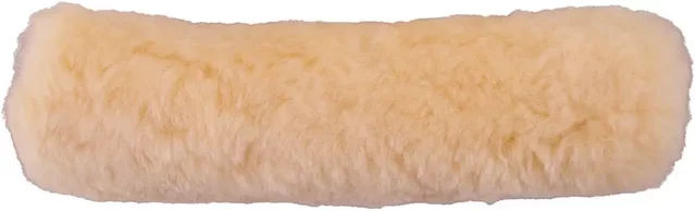 BR Nasenriemenpolster aus Lammfell in Beige Einheitsgröße – Bild 1 von 2
