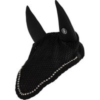 Produktbild von BR Ohrenhaube Ivory Coast für Warmblut aus Baumwolle in Beige oder Schwarz