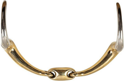 Produktbild von BR Olivenkopftrense 12mm Soft Contact doppelt gebogen Gold