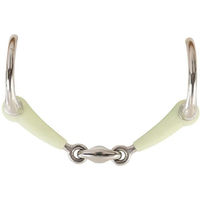 Produktbild von BR Olivenkopftrense Apple Mouth doppelt gebrochen 14mm aus Kunststoff in Silber