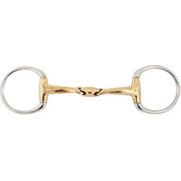 Produktbild von BR Olivenkopftrense doppelt gebrochen anatomisch Cuprigan Soft Contact Silber 16mm