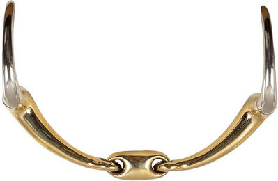 Produktbild von BR Olivenkopftrense Soft Contact doppelt gebrannt 16mm Metall