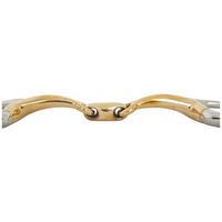 Produktbild von BR Olivenkopftrense Soft Contact doppelt gebrochen 12mm Gold