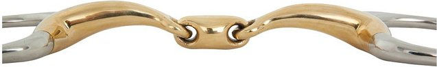 Produktbild von BR Olivenkopftrense Soft Contact doppelt gebrochen 14mm Gold