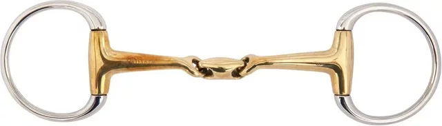 BR Olivenkopftrense Soft Contact doppelt gebrochen 16 mm Metall – Bild 1 von 2