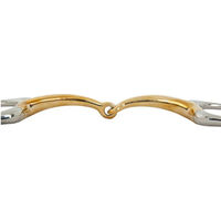 Produktbild von BR Olivenkopftrense Soft Contact einfach gebrochen 16mm Gold