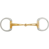 Produktbild von BR Olivenkopftrense Soft Contact einfach gebrochen aus Metall in Silber