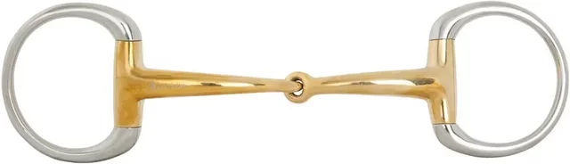 BR Olivenkopftrense Soft Contact einfach gebrochen Metall – Bild 1 von 2