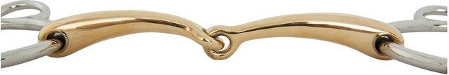 Produktbild von BR Pessoa Ringtrense 12mm Soft Contact Gebiss aus Metall in Gold