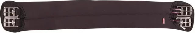 BR Premiere Dressurkurzgurt Neo Ease aus Neopren in Schwarz mit Rollschnallen 70 cm – Bild 1 von 2