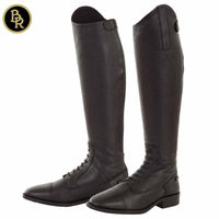 Produktbild von BR Premiere Reitstiefel SACO Normalschaft aus Leder Schwarz Größe 39