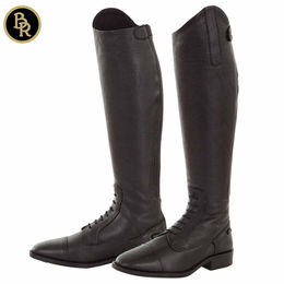 BR Premiere Reitstiefel SACO Schmalschaft aus Leder Schwarz Größe 38 – Bild 1 von 3