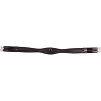 Produktbild von BR Premiere Sattelgurt Colmar aus Leder Schwarz 135 cm - 135 cm