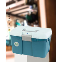 Produktbild von BR Putzbox Carlo II Water Blau aus Kunststoff