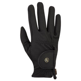Produktbild von BR Reithandschuhe Grip Pro Schwarz aus Kunstleder Größe 7.5