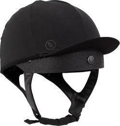 BR Reithelm Cross Country für Unisex in Schwarz aus Kunststoff mit CE-Zertifizierung Größe 58-60 – Bild 1 von 5