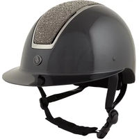 Produktbild von BR Reithelm Omega Glamourous Glossy Schwarz Kunststoff Unisex Größe 58/60