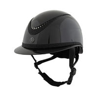 Produktbild von BR Reithelm Theta Radiant Black Shine Schwarz aus Kunststoff