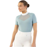 Produktbild von BR Reitshirt Damen aus Polyester in Blau Weiß Größe XS