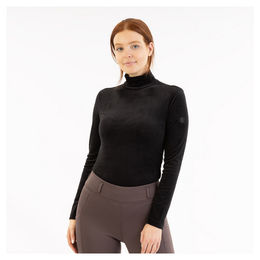 Produktbild von BR Reitshirt Damen Samt Schwarz