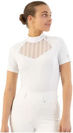 BR Reitshirt Damen Weiß XS aus Polyester – Bild 1 von 4