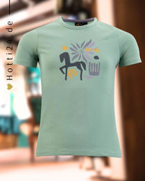Produktbild von BR Reitshirt Mini Horse für Kinder Feldspar Grün