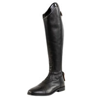 Produktbild von BR Reitstiefel Menaggio Damen Leder Schwarz mit Swarovski