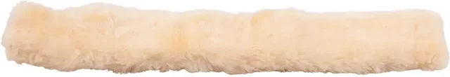 BR Sattelgurtschoner aus Lammfell in Natur Beige 80cm – Bild 1 von 2