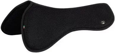 BR Sattelunterlage Foam 3D Spacer Memory Foam Schwarz Größe L – Bild 1 von 2