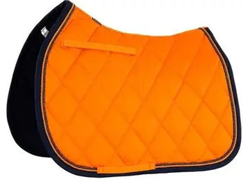 BR Schabracke Event Cooldry Dressur für Vollblut in Sunset Orange – Bild 1 von 3