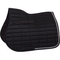 Produktbild von BR Schabracke Glamour Chic Vielseitigkeit aus Baumwolle für Warmblut in Weiß