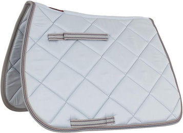 Produktbild von BR Schabracke Premiere XS aus Baumwolle Blau Weiß