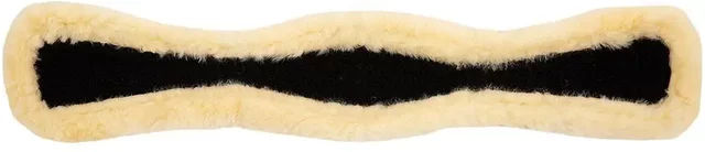 Produktbild von BR Schafsfell für Gurtband in Beige oder Schwarz