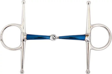 BR Schenkeltrense Knebeltrense Sweet Iron einfach gebrochen 14mm Edelstahl – Bild 1 von 2