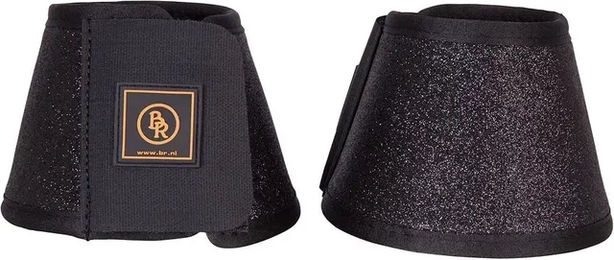 BR Springglocken aus Kunststoff mit Pailletten Glitter Schwarz Größe M – Bild 1 von 3