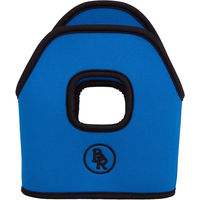 Produktbild von BR Steigbügelüberzug aus Neopren für Pferde in Blau 12 cm Paar