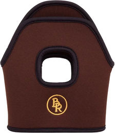 BR Steigbügelüberzug aus Neopren für Pferde in Braun 12 cm pro Paar – Bild 1 von 3