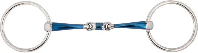 BR Sweet Iron Wassertrense mit Sperrfunktion doppelt gebrochen 14 mm Blau – Bild 1 von 2
