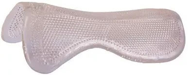 BR Therapeutisches Soft-Gel-Sattelpad für Pferde aus Silikon in Transparent - 1 Stk. – Bild 1 von 2