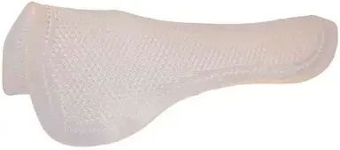 BR Therapeutisches Soft-Gel-Sattelpad für Ponys in Transparent oder Weiß – Bild 1 von 2