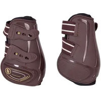 Produktbild von BR Ultimo Gamaschen für Pferde hinten aus Neopren in Braun